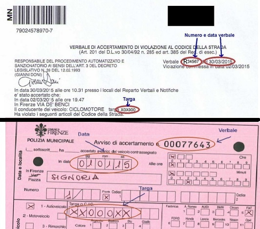 Immagine che descrive come recuperare la data